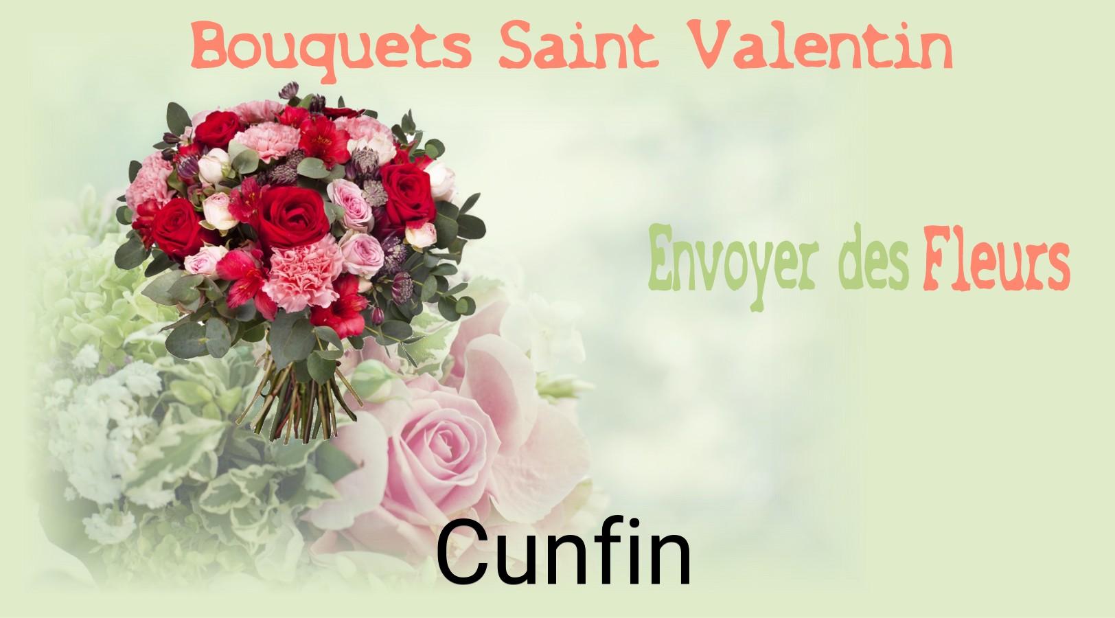 Roses de Saint-Valentin livrées à Cunfin
